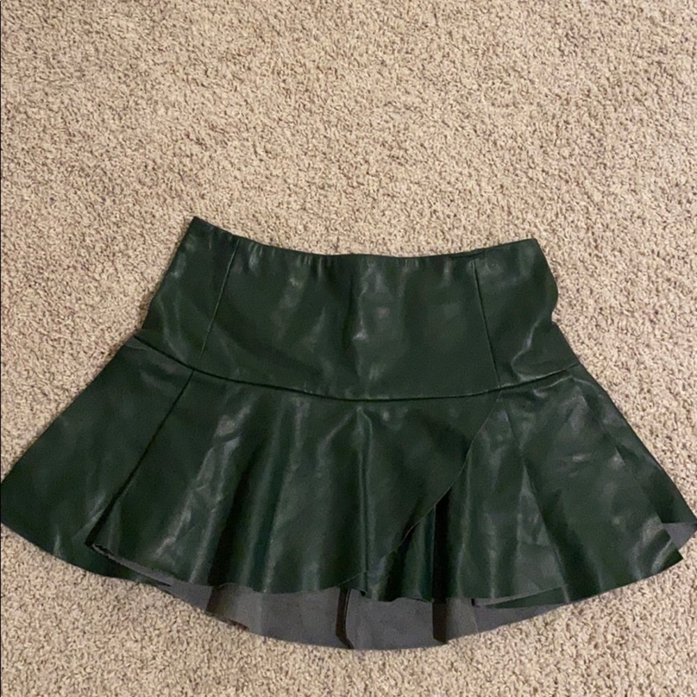 Faux leather skirt Forever 21